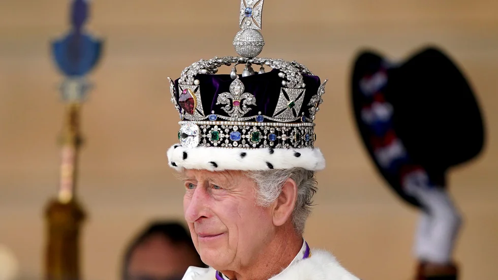 Kung Charles III kröntes i London på lördagen.