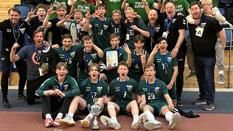 NHK P14 tog historiskt USM-brons.