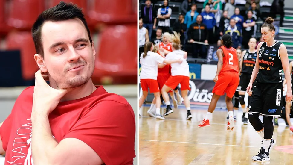 Luleåfostrade Robin Sandberg och hans Högsbo Basket fortsätter att skrälla i SM-slutspelet.
