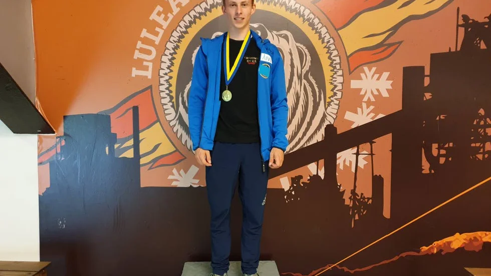 Nikolaj Majorov vann elitseriepremiären i Luleå.