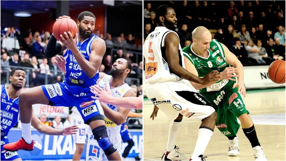 BC Luleå byter färg till det ursprungliga grönvita stället i en match i november.