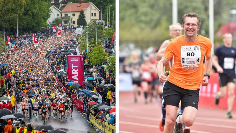 Bo Davidsson ska på lördag göra sitt 27:e Göteborgsvarv i ordningen. "Det har blivit ett par år nu. Från början var det inte så stort men nu tycker jag faktiskt att det blivit lite för kommersiellt", säger Bo som siktar på att komma i mål på två timmar.