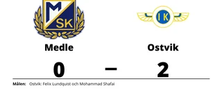 Ostvik avgjorde mot Medle efter paus