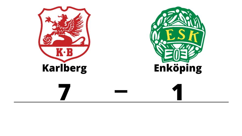 Karlbergs BK vann mot Enköpings SK FK