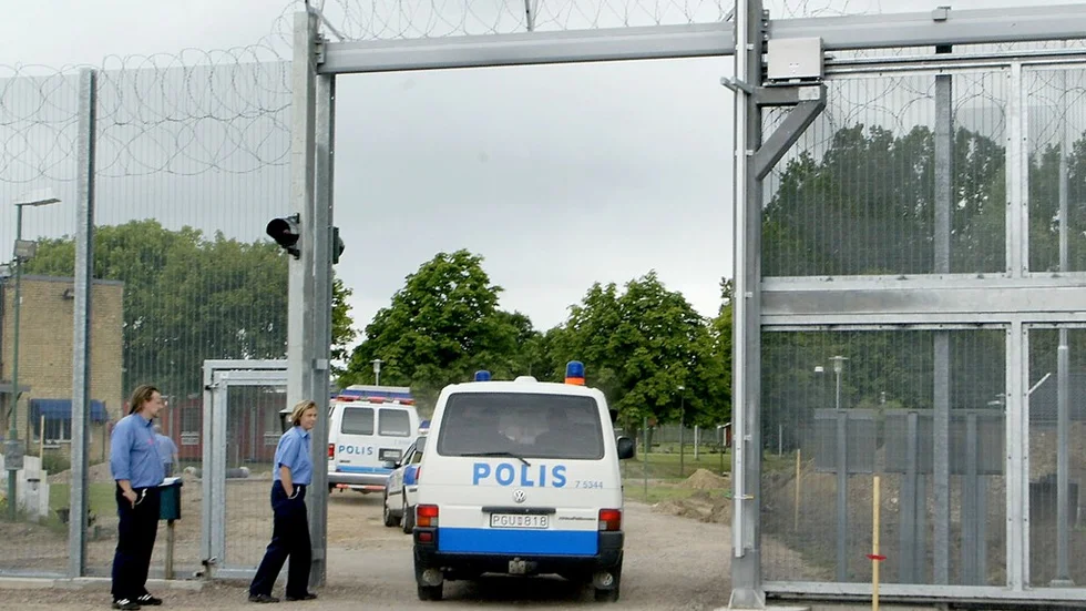 I fredags fick polisen åka till Skänningeanstalten efter att två intagna vandaliserat på det tillfälliga häktet. På söndagen var det dags igen. Den här gången hade en intagen på häktet rymt.Arkivbild: PETER JIGERSTRÖM