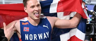 Världsstjärnan Warholm springer på Stadion