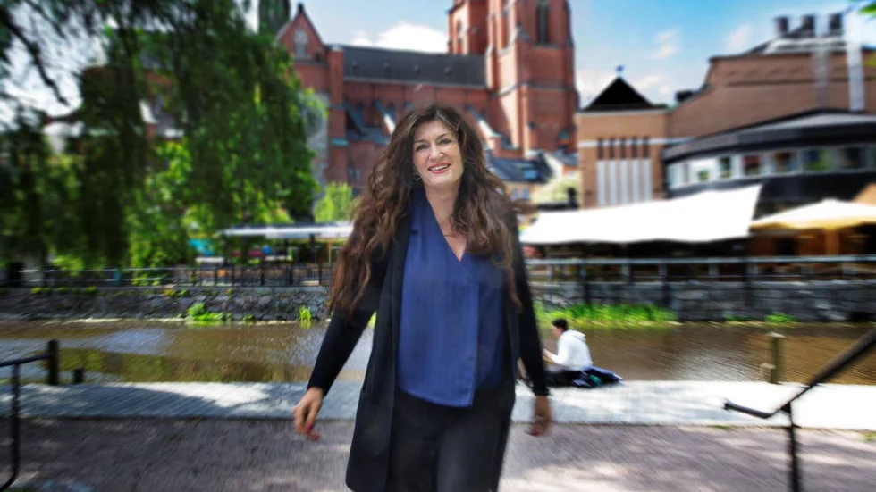 Mari Jungstedt nya deckare utspelar sig inte bara på Gotland utan även i Uppsala.