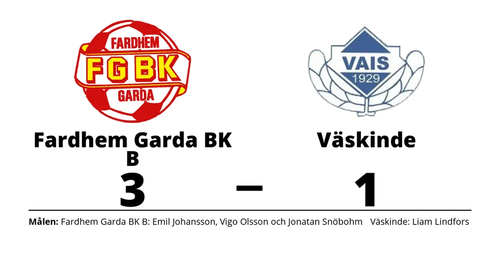 Fardhem Garda BK B vann mot Väskinde AIS