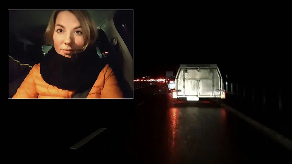 Anna Lindvall är en av hundratals som fastnade i bilköerna efter masskrocken.