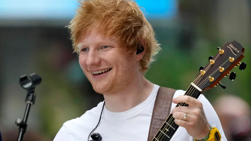 Ed Sheeran slår rekord igen. Arkivbild.