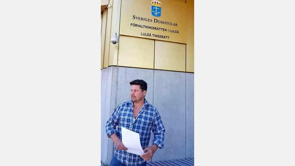 ÖVERKLAGAR. Johan Uvén förlorade målet i tingsrätten men har överklagat till hovrätten.