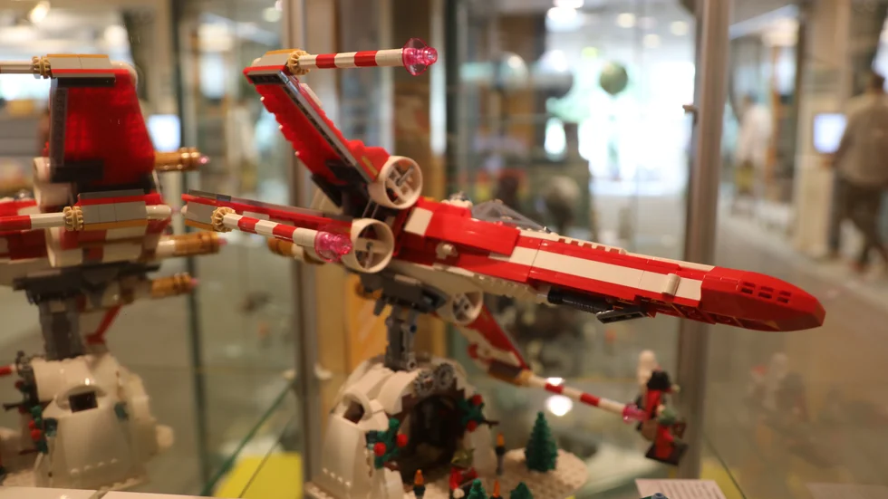 X-wing-skeppet som bara finns tillgängligt för legoanställda. 