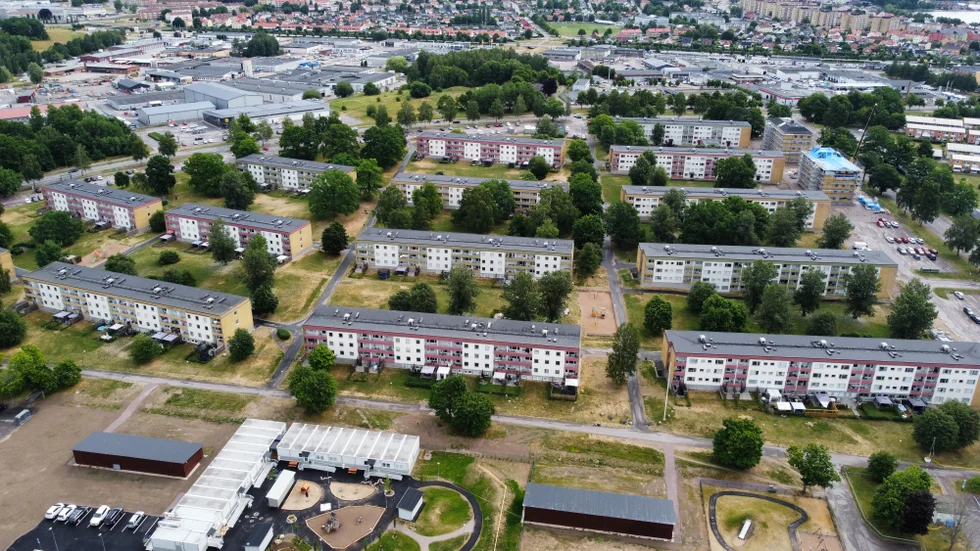 Händelsen inträffade i området Motala Väster.