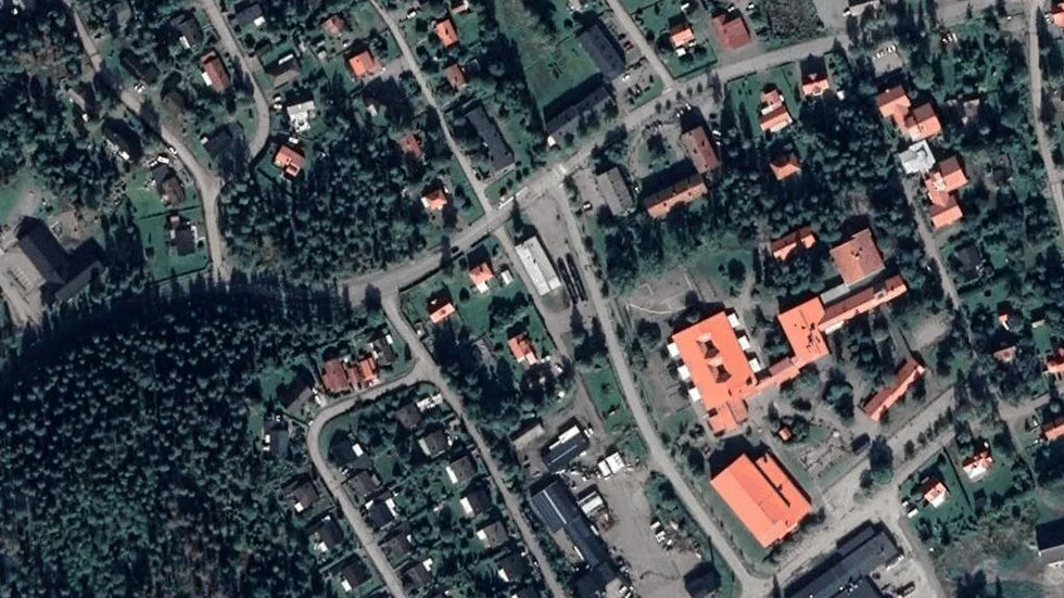 Området kring Albäcksvägen 7