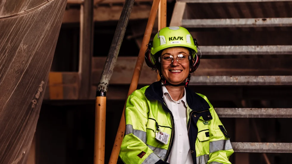 Gotlänningen Matilda Hoffstedt har de senaste tio åren varit fabrikschef för Cementa i Skövde. Vid årsskiftet tillträdde hon sin nya tjänst som Manager Technical Support Northern Europe inom Heidelberg Cement-koncernen.