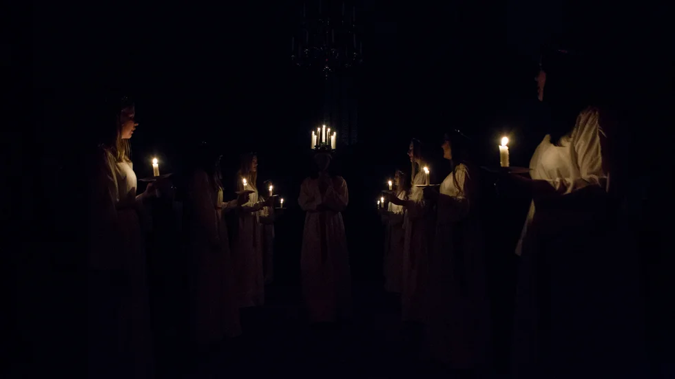 Det blir ingen luciakröning i Vadstena klosterkyrka i år.