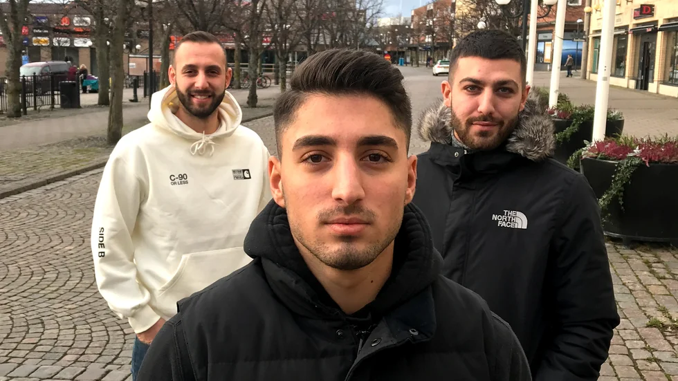 Motalagrabbarna Ramil Ghreibo, Charbel Hanna och Kristian Issa spelar alla i svenska futsalligan. 11 december möts de i matchen Norrköping-Örebro FC.