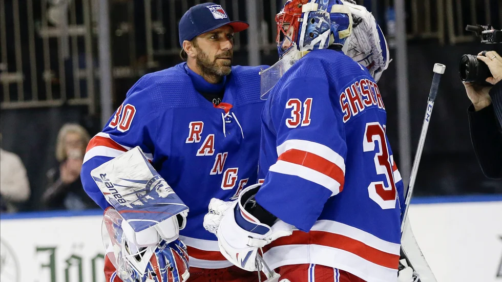 Enligt medieuppgifter kommer New York Rangers att köpa ut Henrik Lundqvist. Arkivbild.