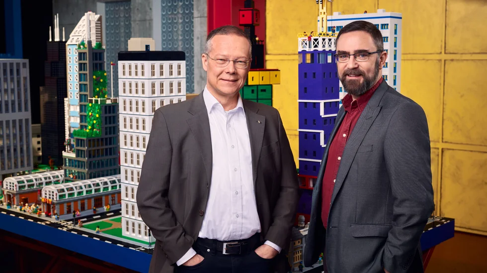Mattias Wahlgren och Petter Åkeson ska vara med i den nya TV4-satsningen Lego Masters. 
