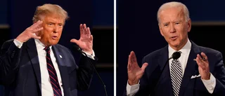 Trump och Biden är inte alltid oeniga