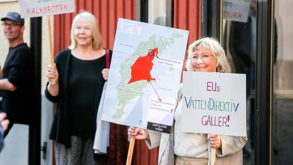 Karin Gardell, här till höger. 
