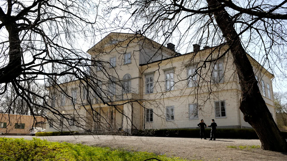 Haga slott i Solna. Arkivbild.