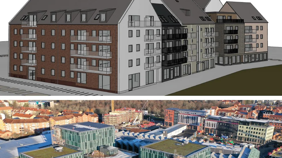 Ebbepark fortsätter att växa. Nu ska NCC bygga 111 lägenheter åt Stångåstaden i kvarteret Dynamiken.