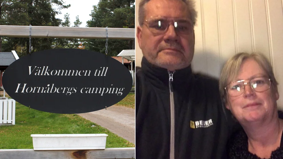 Gamlebyparet Michael Römberg och Lena Berg är sedan två år tillbaka långliggare på Hornåbergs camping. Nu har de bestämt sig för att ta över driften efter Modi Kinda AB.