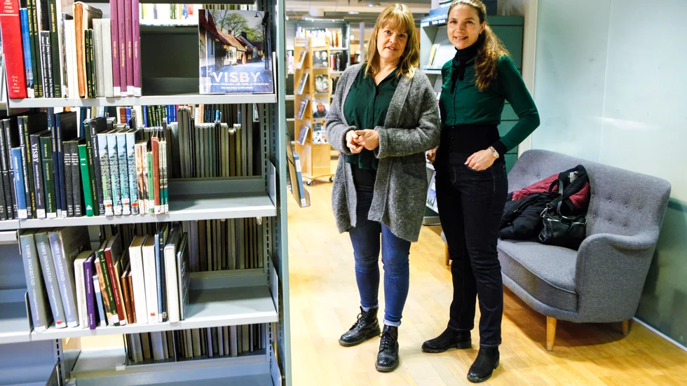 Cecilia Herdenstam och Maria Molin.