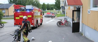 Kvinna till sjukhus efter torrkokning