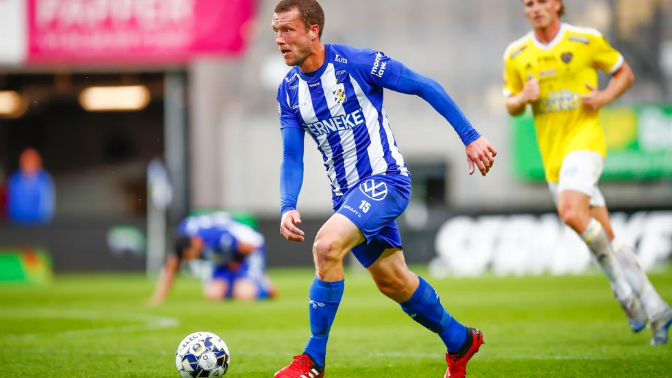 Jakob Johansson gjorde sin första match efter korsbandsskadan.