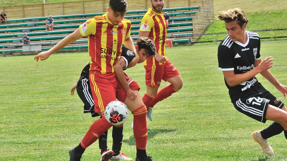 Nej, det blir ingen träningsmatch mot Syrianska i helgen för Trosa Vagnhärads SK .