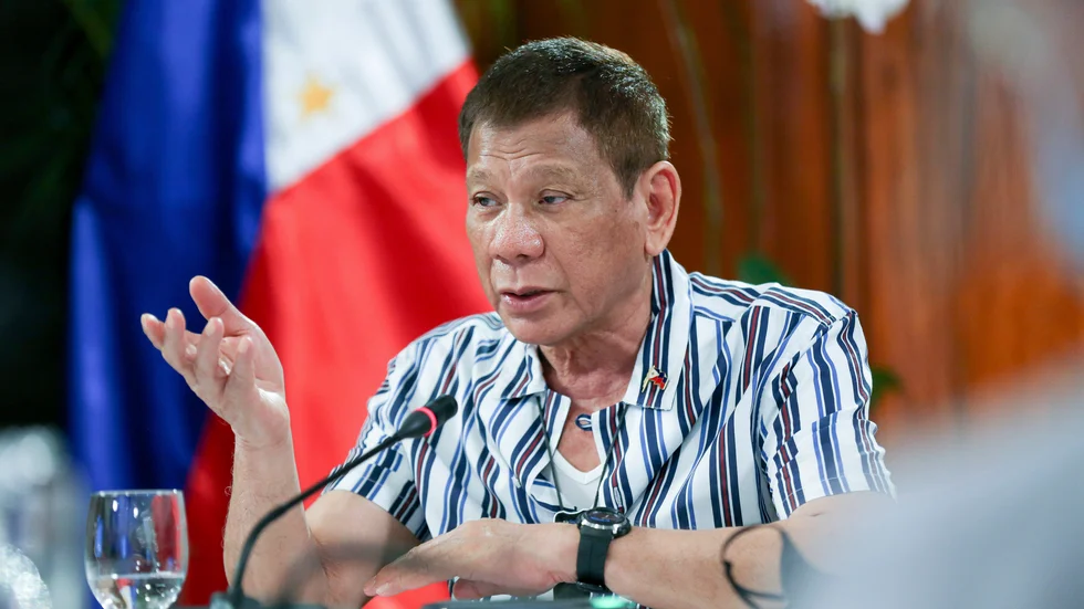 Filippinernas president Rodrigo Duterte för en hård kamp mot narkotika. Flera barn har dödats i insatserna. Arkivbild.