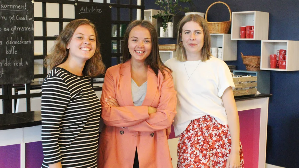 Ronja Wennerström har varit ungdomsledare i annan verksamhet förut, medan Linda Wennerström och Malin Antonsson har projektlett Systerveckan. De vill visa unga tjejer att det finns många vägar att gå.