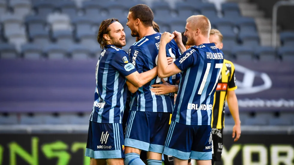 Djurgården kan få möta Celtic i CL-kvalet. Arkivbild.