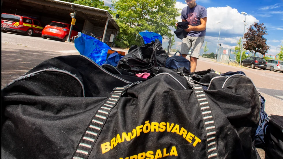 I år blir det digital visning av brandstationen. 