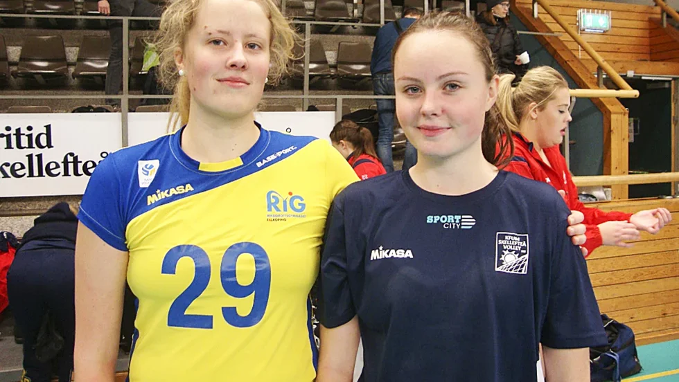 Systrarna Hilda och Emmy Gustafsson kommer spela SM med Norsjö i vinter. 