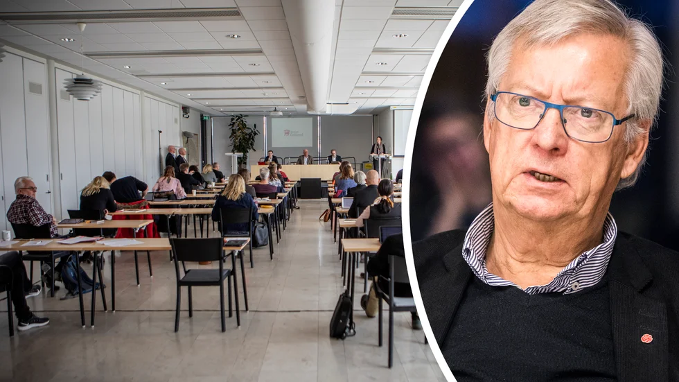 Håkan Ericsson (S), ledamot i fullmäktige, tycker att det är ynkligt att inte alla kan delta när regionfullmäktiges sammanträde blir digitalt.