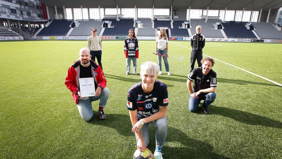 Nilla Fischer, LFC, Tommy Eklöf, Länsförsäkringar Östgöta och Johan Thorén, ÖFF, lyfter fram vikten av jämställd sponsring.