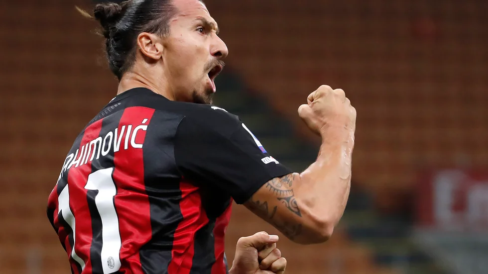 Zlatan Ibrahimovic är frisk från coronaviruset. Arkivbild.
