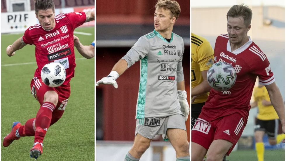 James Burgin, Conor O'Keefe, Fredrik Johansson.