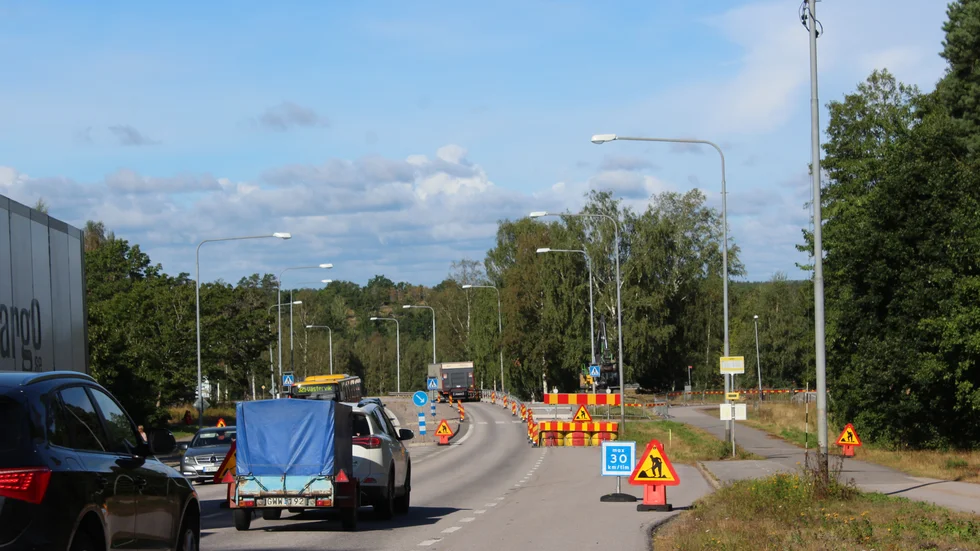 Det var här som skadegörelsen ägde rum.