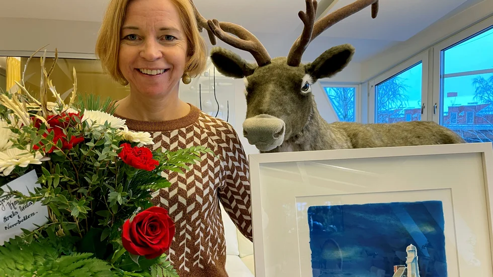 "Enormt hedrande", säger Karin Bodin, vd Polarbrödgruppen, som utsetts till Årets ledare i Norrbotten 2020. Priset delas ut av Norrbottens Affärer i samarbete med I.o.h organisationsutveckling.