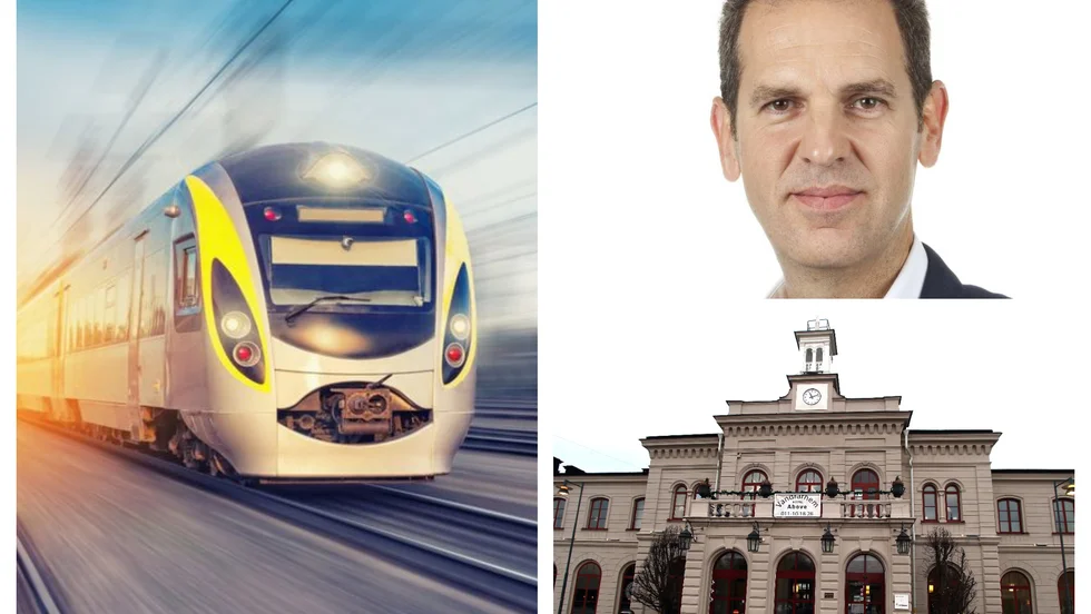 Vad får Ostlänken kosta? Trafikverkets Alexander Santos (bilden) berättar om planeringen för de nya tågsträckorna.
