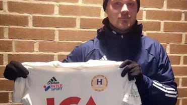 Filip Carlevad blir 22 spelare i Hargs BK:s trupp.