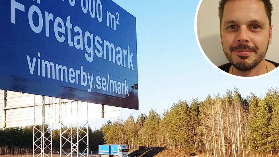 Stefan Kollin på KS Constructing har tingat en tomt på Krönsmon. 