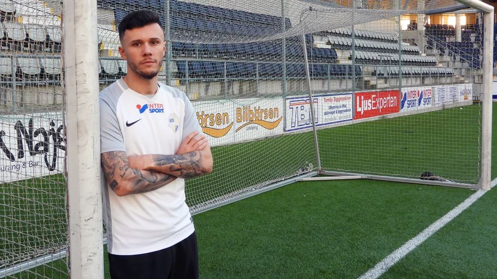 André Rako är klar för spel i Linköping City.