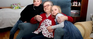 Stort kramkalas hos vaccinerade Anja, 91