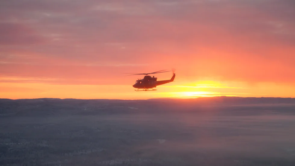 Planerar att flyga 400 ton grus för miljöåterställning. 