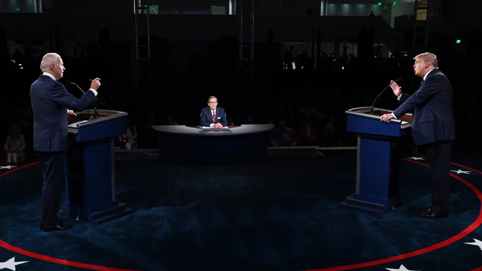 Den republikanske presidenten Donald Trump och den demokratiska presidentkandidaten Joe Biden möttes i en debatt den 29 september. Den 3 november går amerikanerna till val.